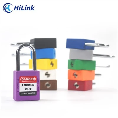Purple Steel Shackle Loto Padlock